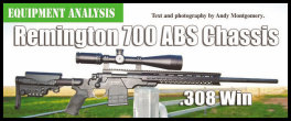 Remington 700 ABS Chassis - .308 Win by Andy Montgomery (page 100) Issue 91 (click the pic for an enlarged view)